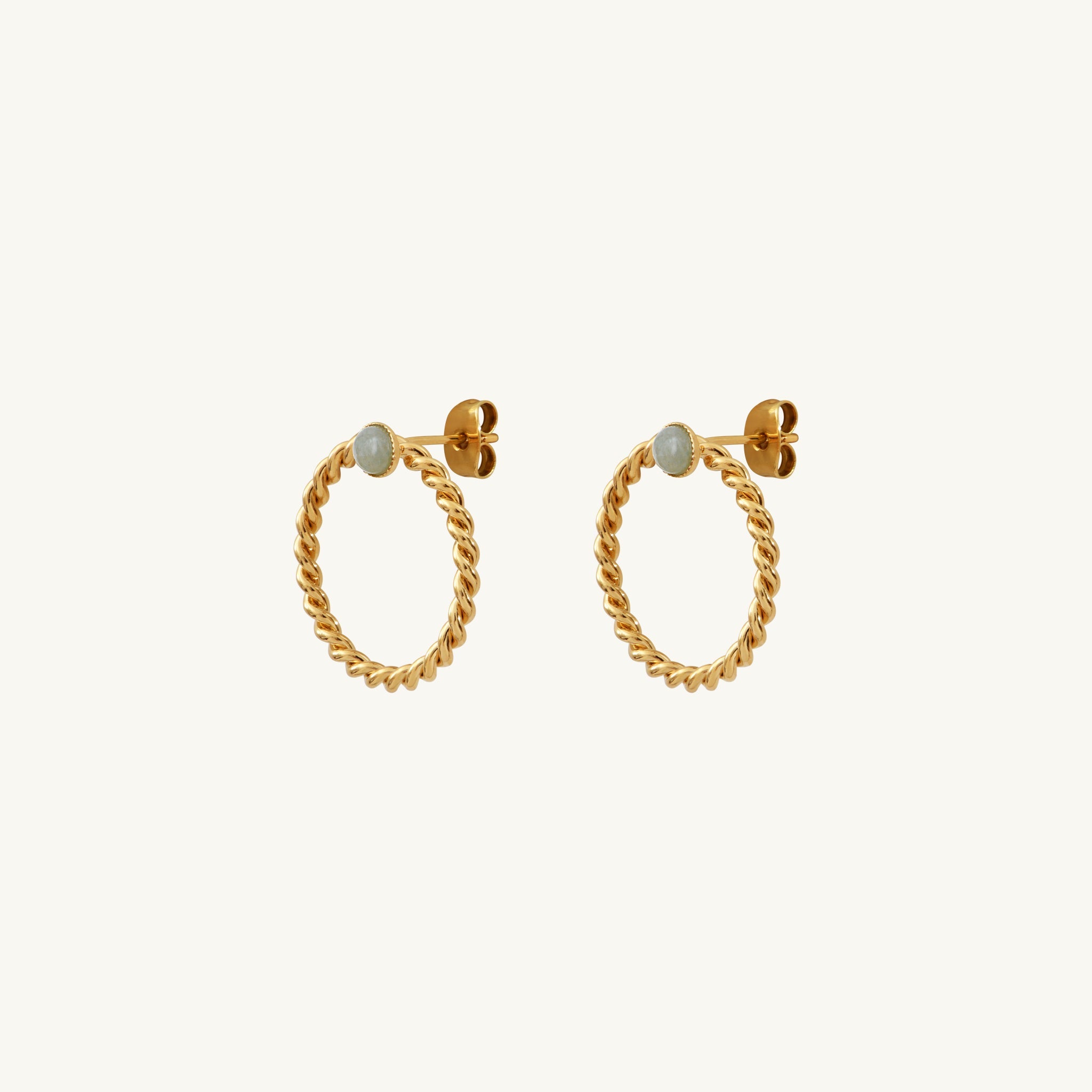 Boucles d'oreilles Camille pierres fines