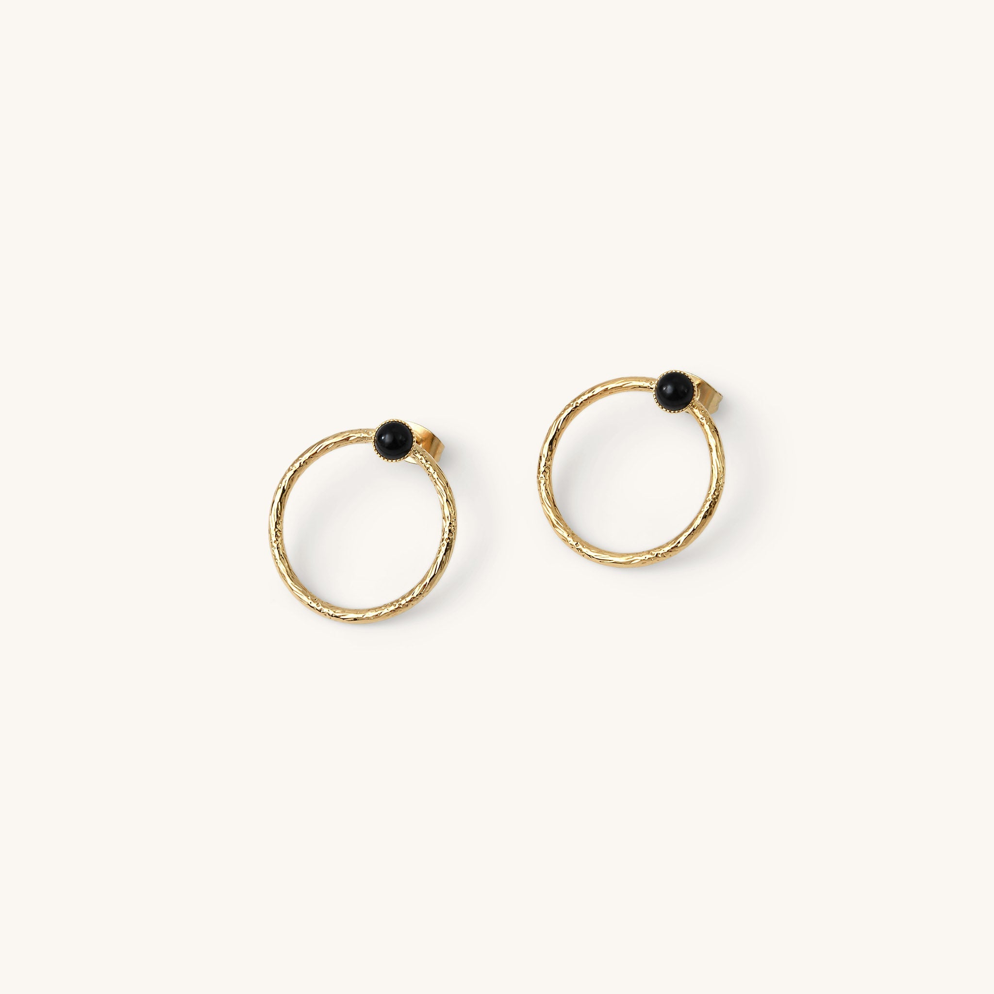 Boucles d'oreilles Laura pierres fines