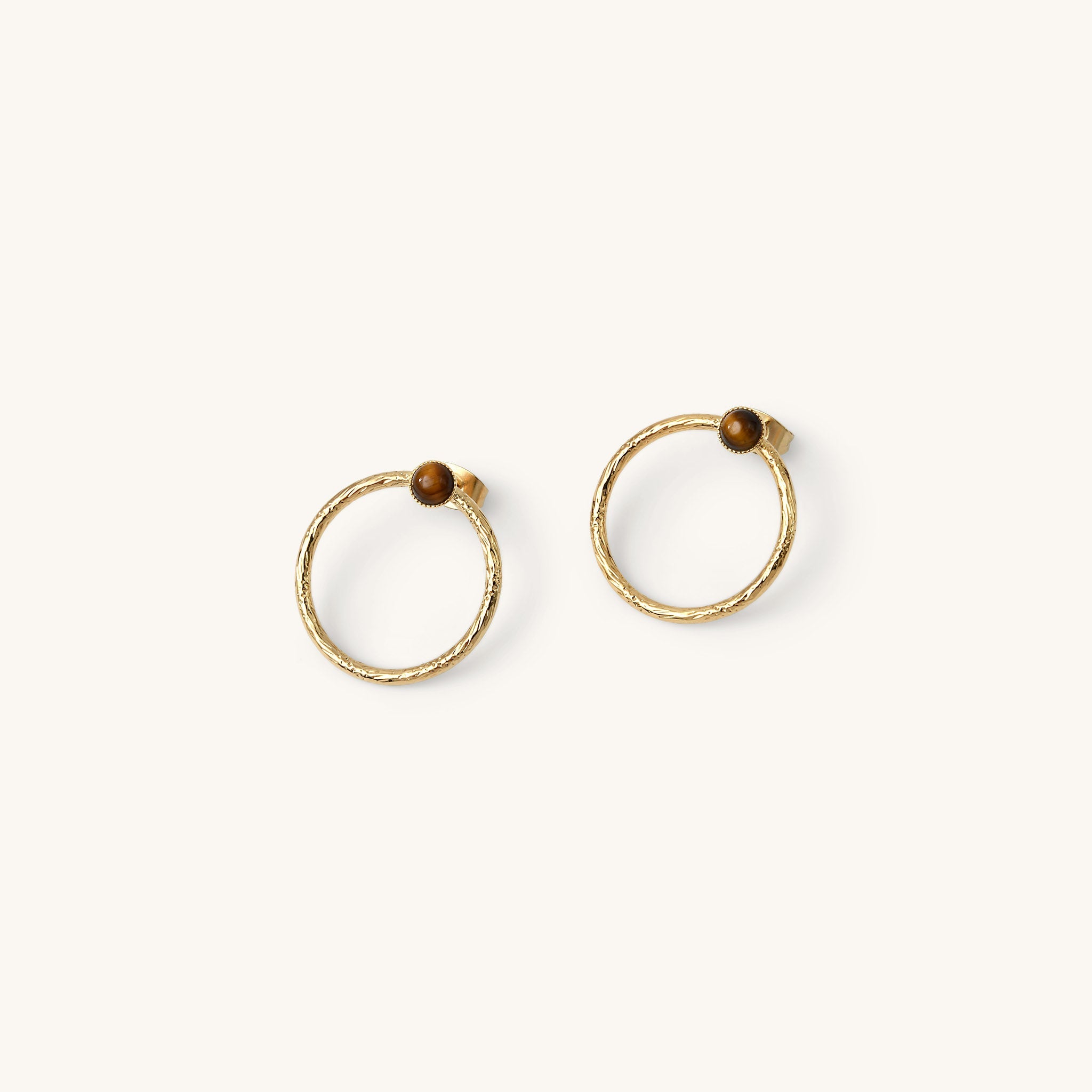 Boucles d'oreilles Laura pierres fines