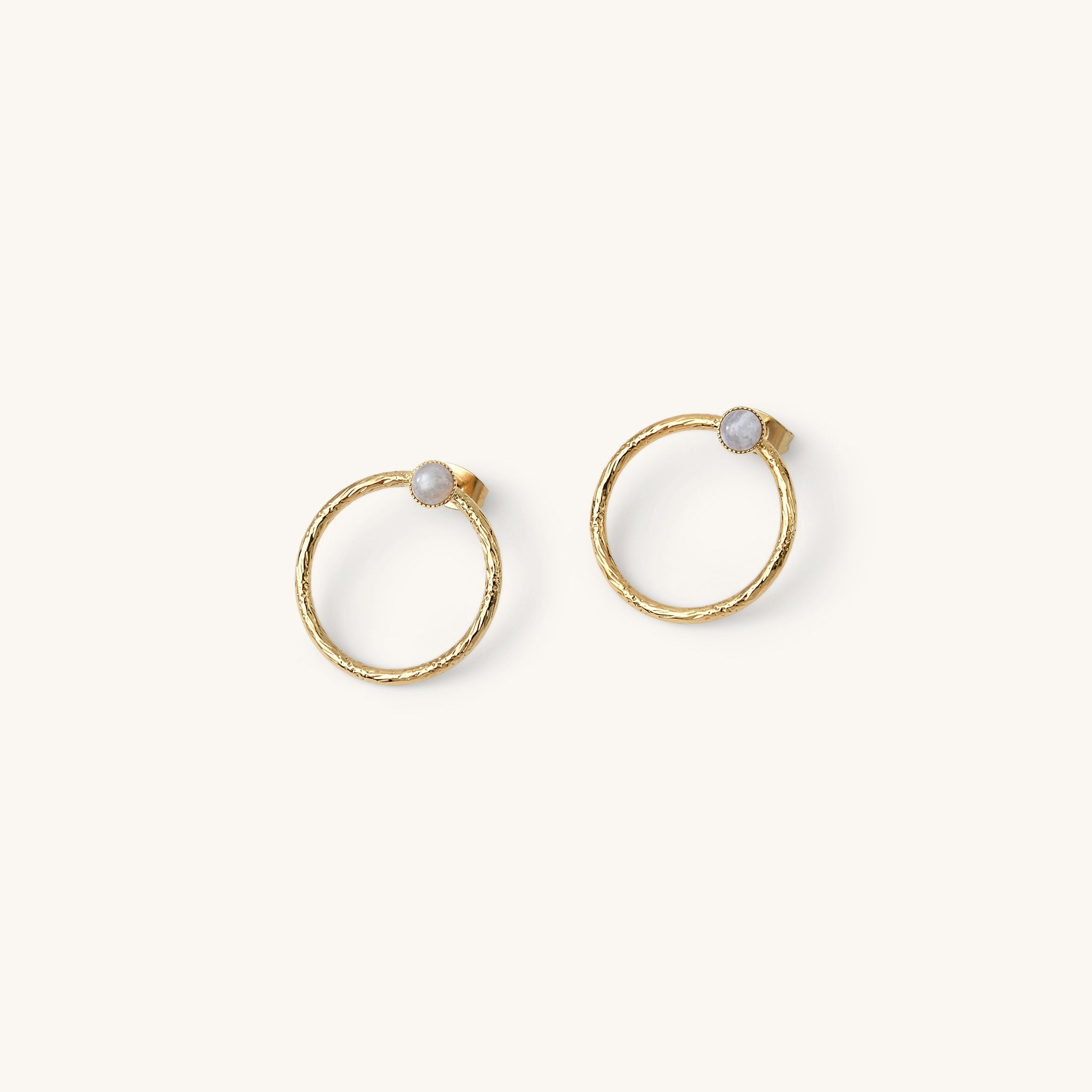 Boucles d'oreilles Laura pierres fines