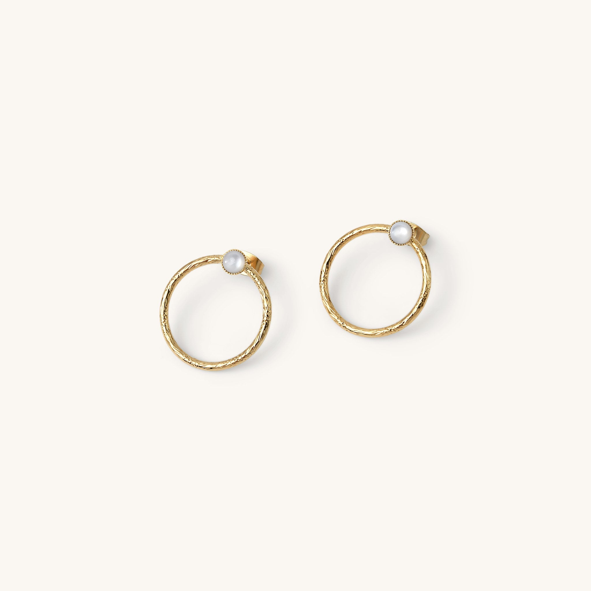 Boucles d'oreilles Laura pierres fines