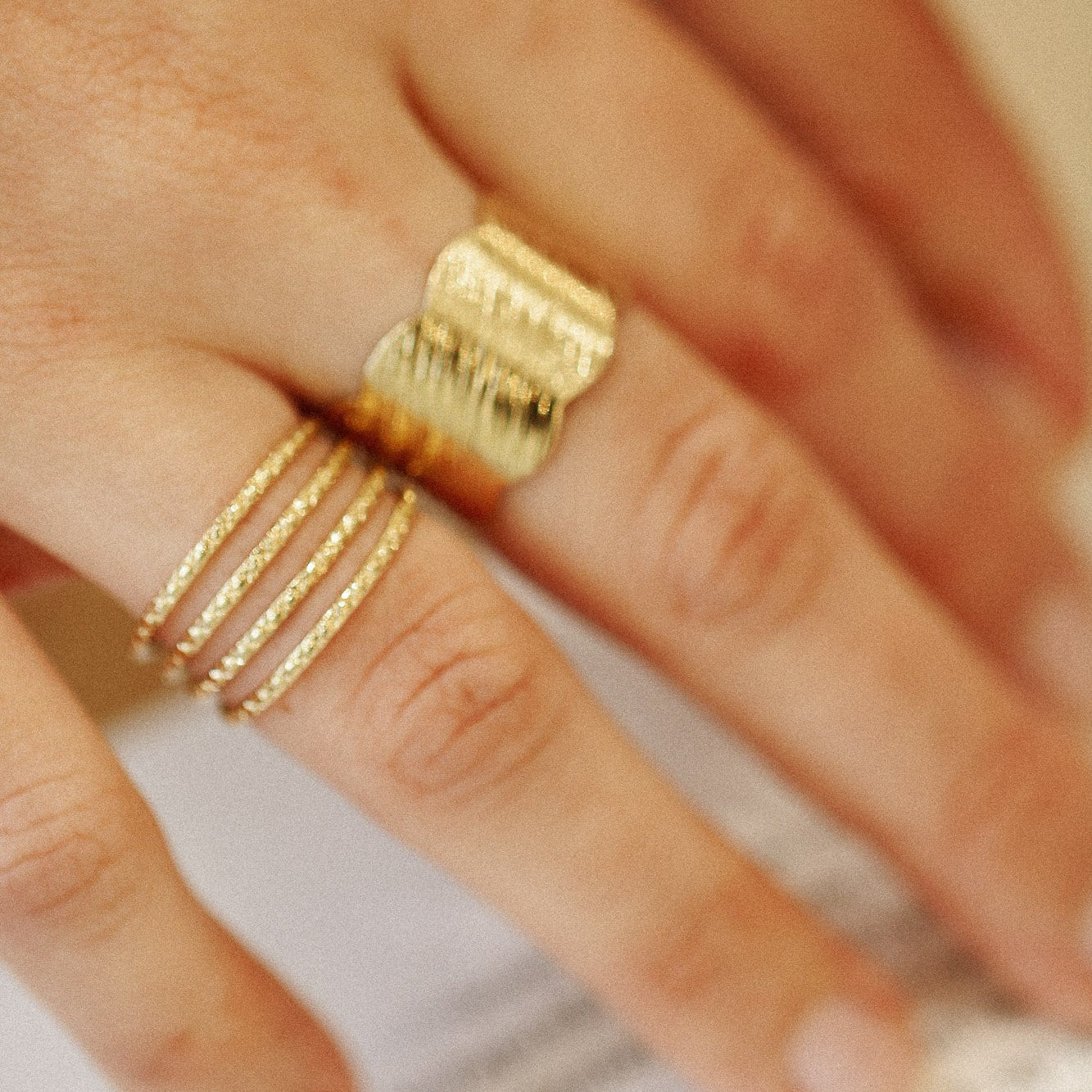 Bague Emma 4 rangs