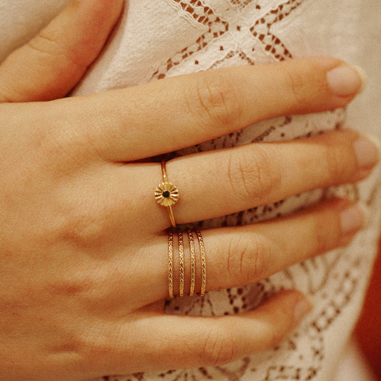Bague Emma 4 rangs