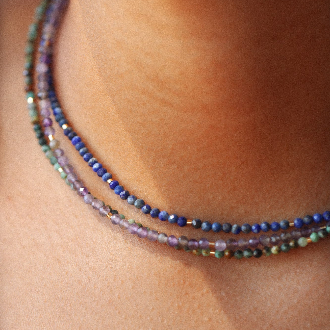 Collier pierres fines Armelle